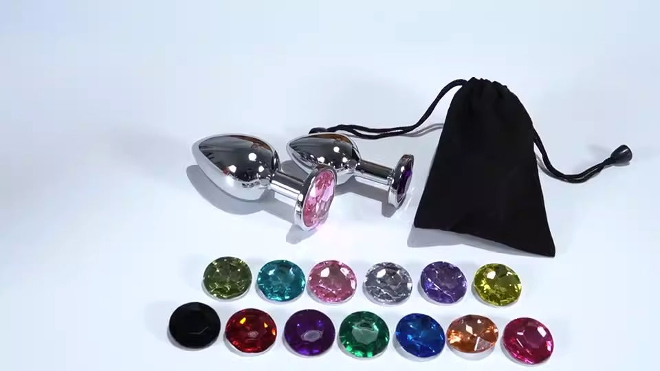 Gem Anal Plugs - Various sizes and colours