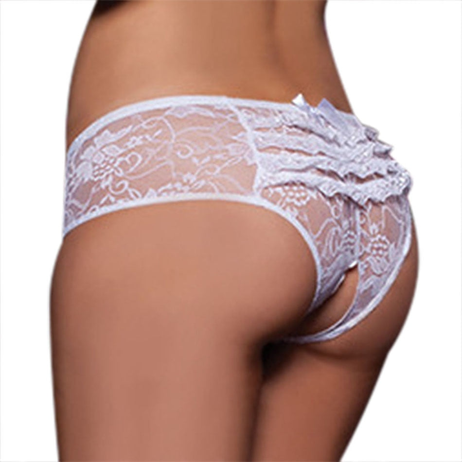 Crotchless Lace Underwear