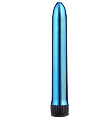 7 Inch Chrome Vibrator - Battery Operated