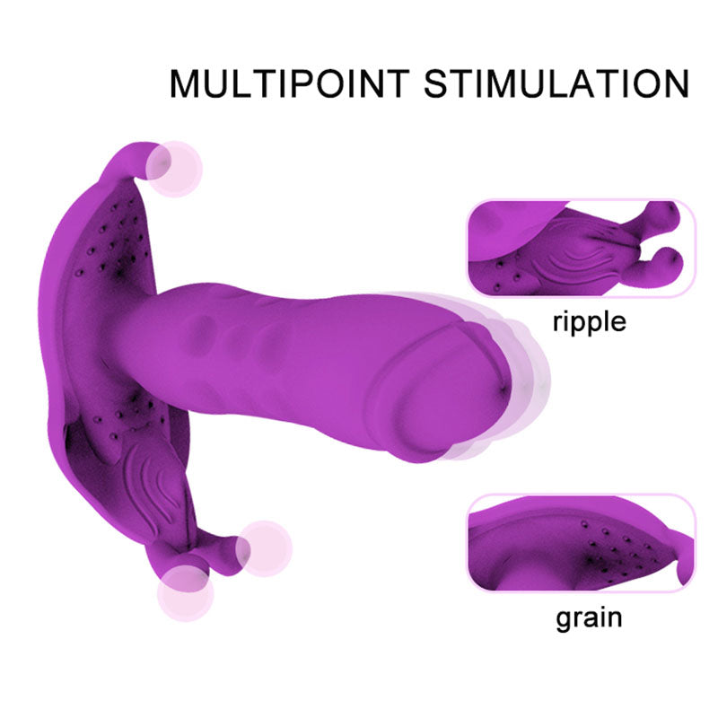 Controlled Vibrating Butt Plug - Remote or App