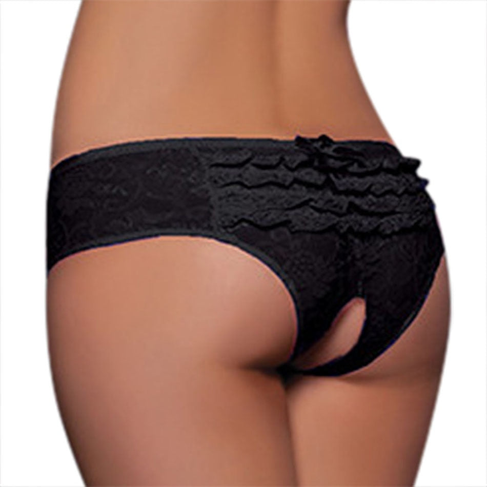 Crotchless Lace Underwear