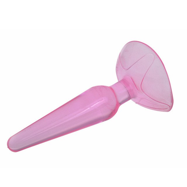 Silicone Anal Plug, Beads and Vibrator - Sold Separately or Together - Various Colours