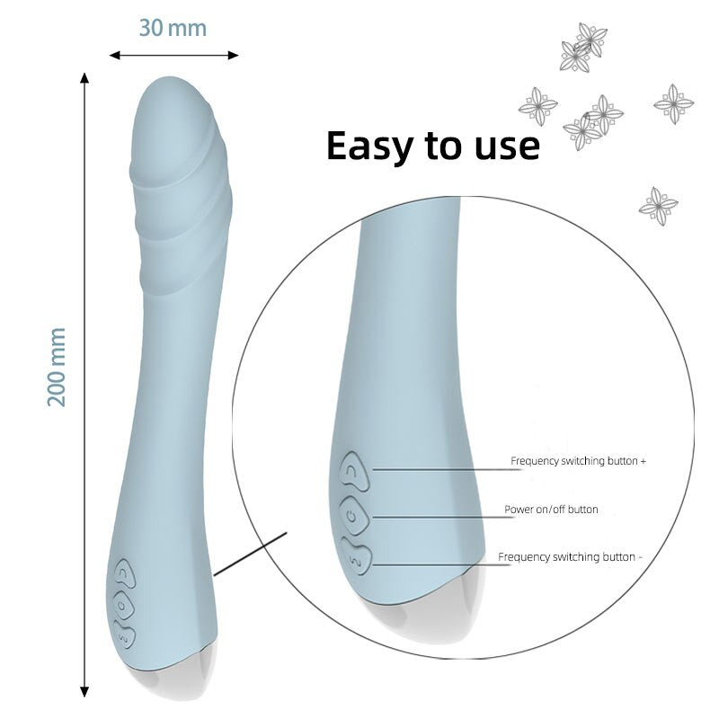 10 Speed G Spot Vibrator - Pink or Blue