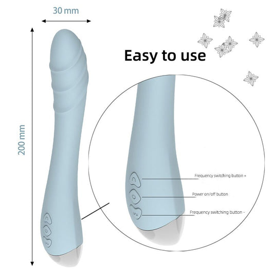 10 Speed G Spot Vibrator - Pink or Blue