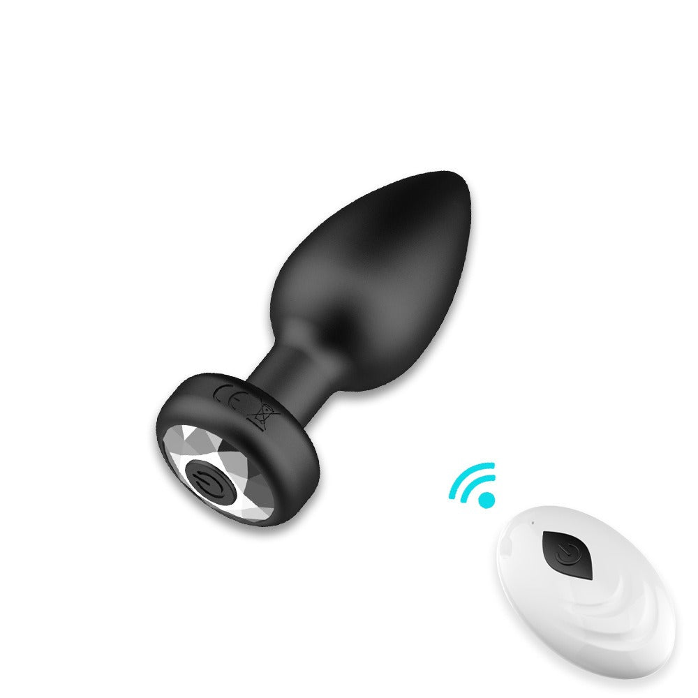 Rechargeable 10-Frequency Vibrating Anal Plug