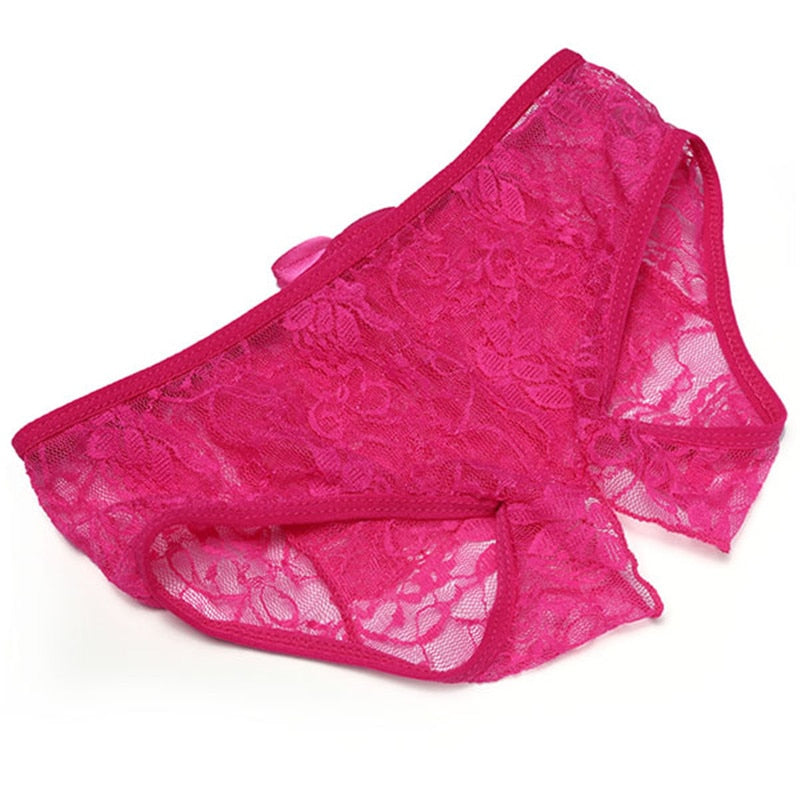 Crotchless Lace Underwear