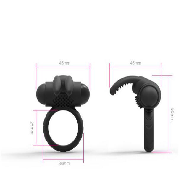 Vibrating Cock Ring with clitoris stimulation