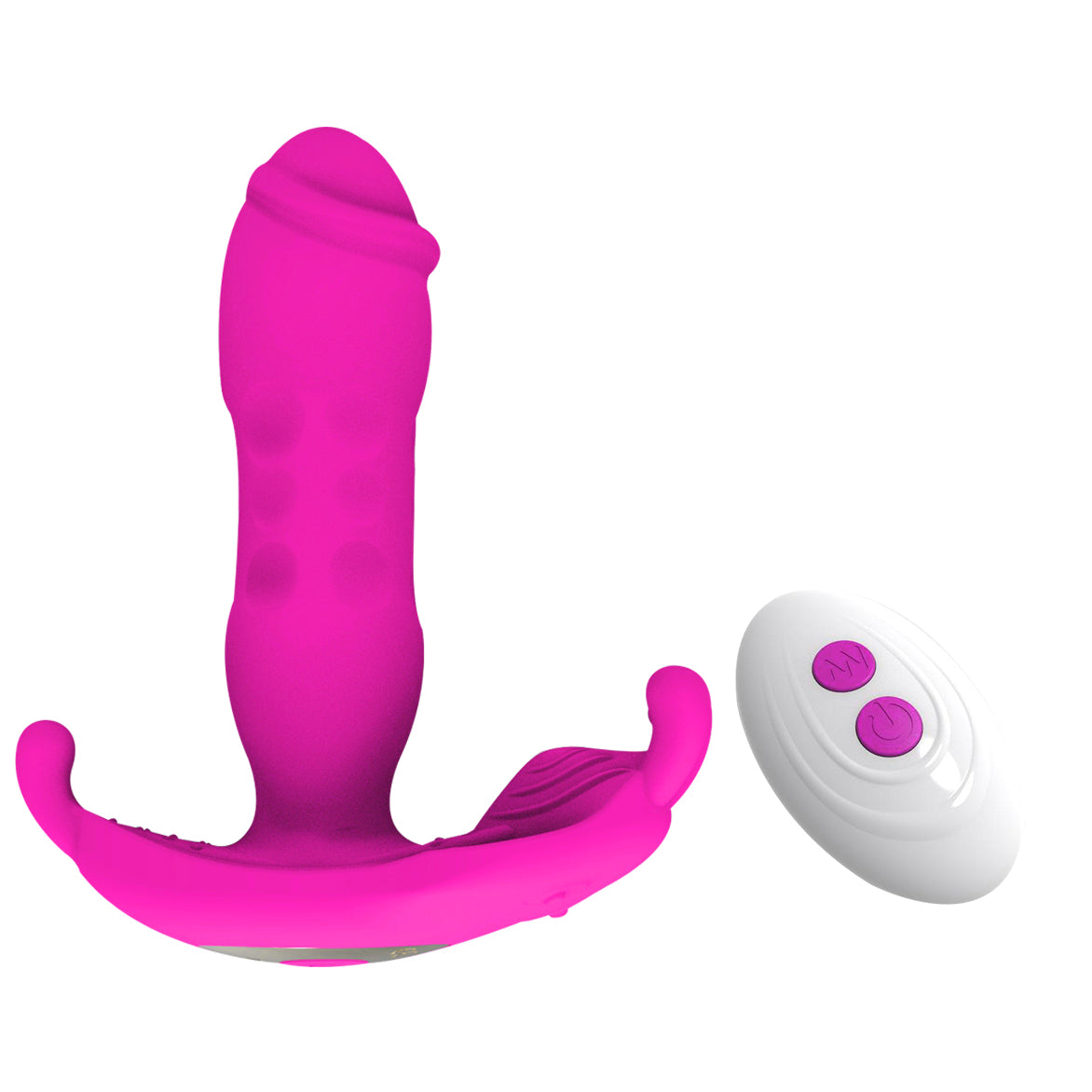 Controlled Vibrating Butt Plug - Remote or App
