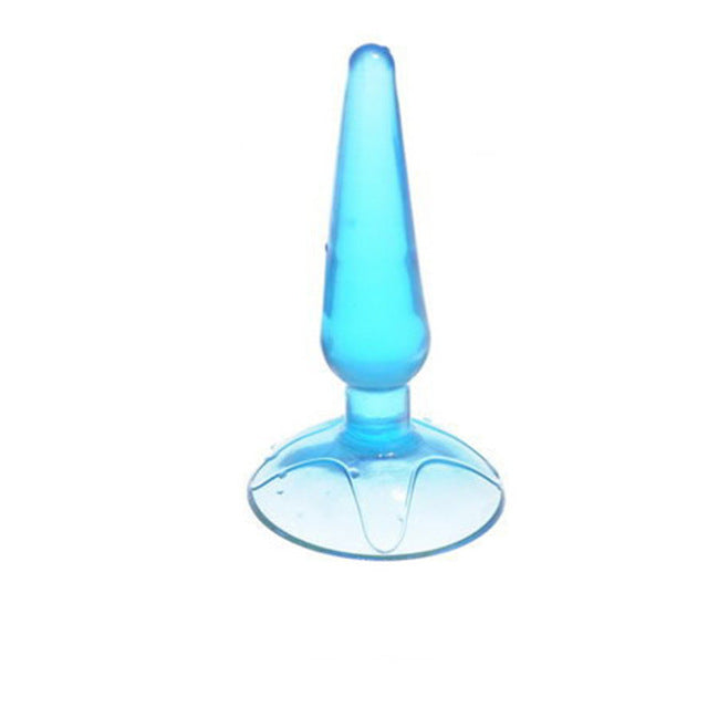 Silicone Anal Plug, Beads and Vibrator - Sold Separately or Together - Various Colours