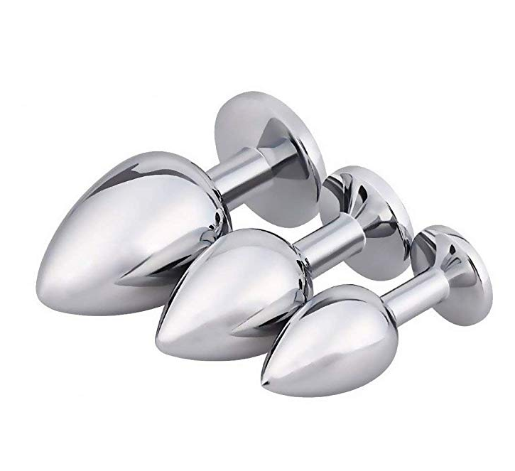 Stainless Steel Anal Plugs Multi Pack