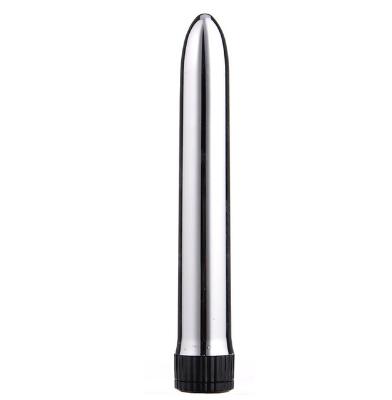 7 Inch Chrome Vibrator - Battery Operated