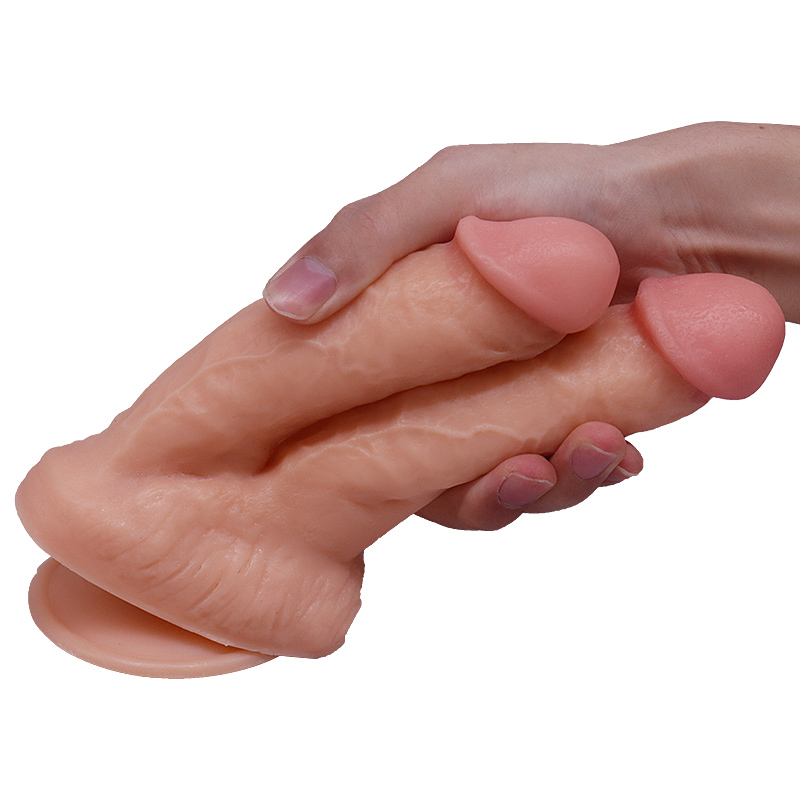 Double Penetration Suction Dildo